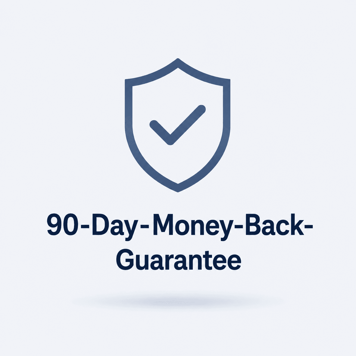 90 días. Reembolso completo. Sin condiciones.