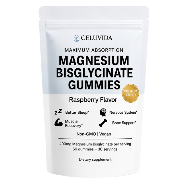 Celuvida Magnesium Bisglycinate Gummies