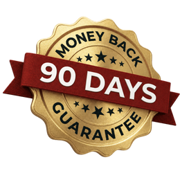 Money-back guarantee badge