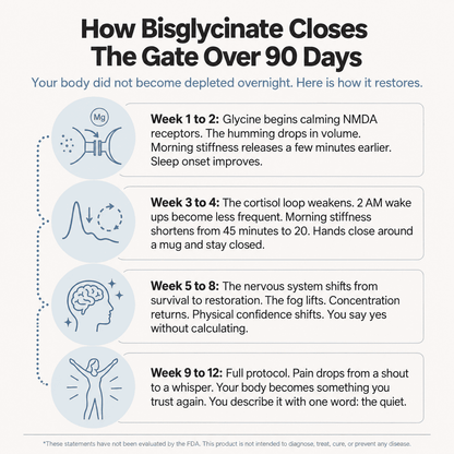 Pure Magnesium Bisglycinate Gummies — For Fibromyalgia Pain, Stiffness & Sleep