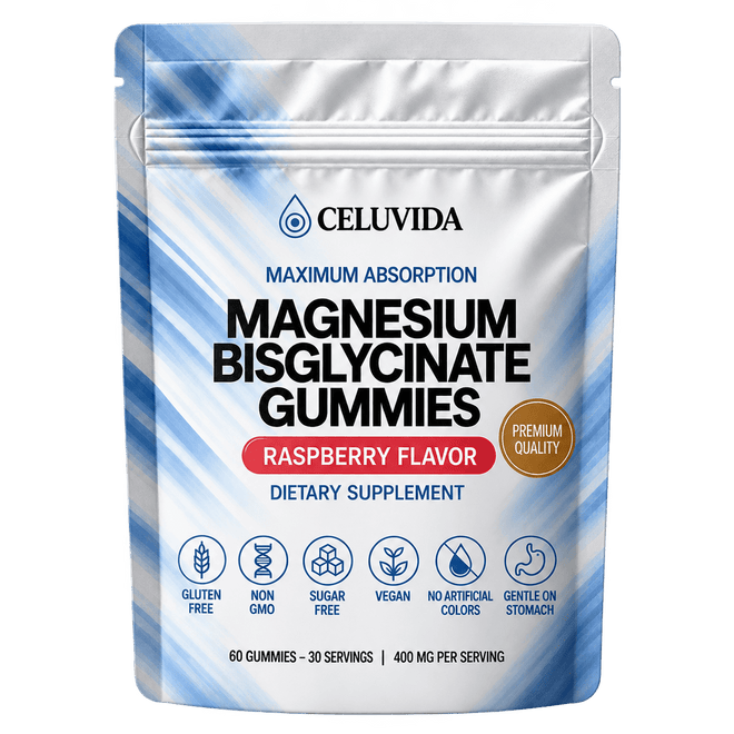 Celuvida Magnesium Bisglycinate Gummies