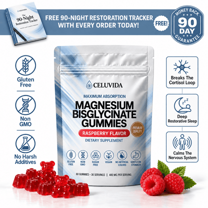 Magnesium Bisglycinate — Naturally Breaks The Cortisol Loop To Restore The Sleep You Lost
