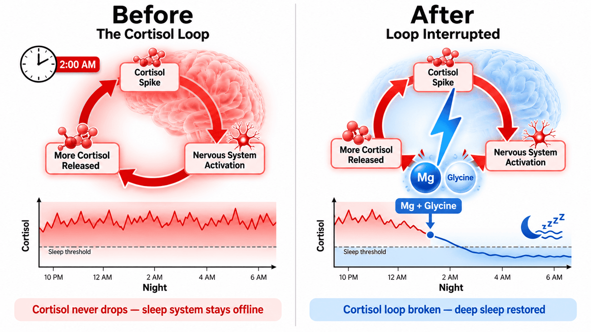 The Natural Sleep Support That Works Where Your Sleep Aids Cannot Reach. Backed by Real Research.