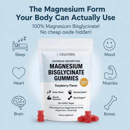 Celuvida Magnesium Bisglycinate Gummies