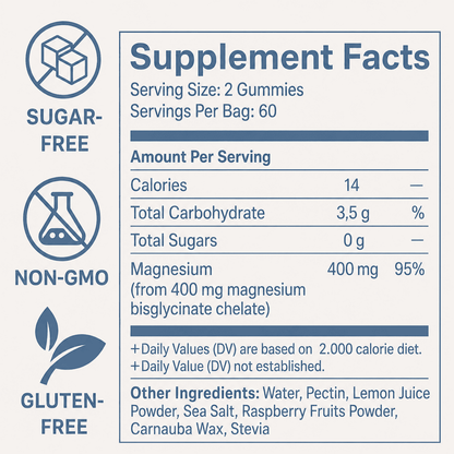 Celuvida Magnesium Bisglycinate Gummies
