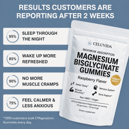 Celuvida Magnesium Bisglycinate Gummies