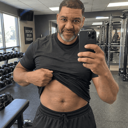 The belly that wouldn't budge — budges.