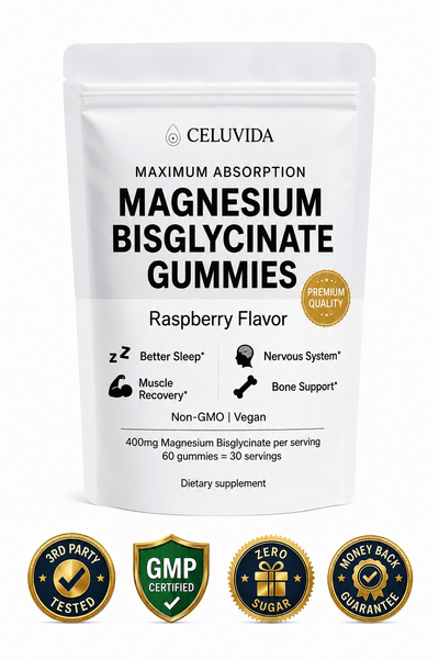#1: Celuvida Magnesium Bisglycinate Gummies