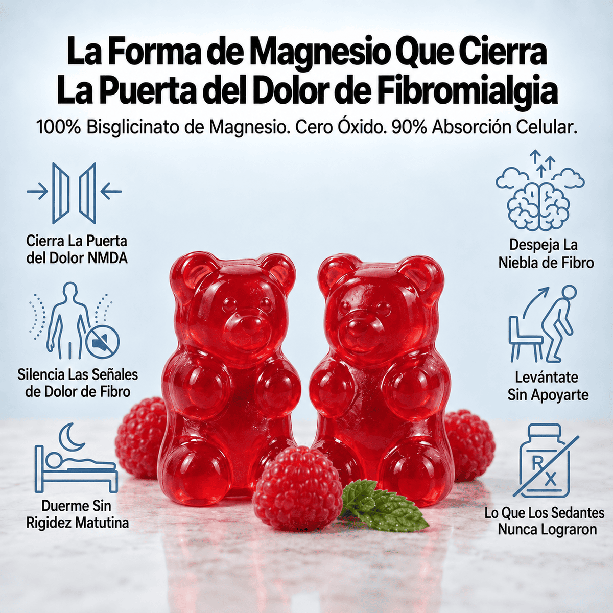 Bisglicinato de Magnesio — Cierra Naturalmente La Puerta del Dolor Para Restaurar El Cuerpo Que Recuerdas