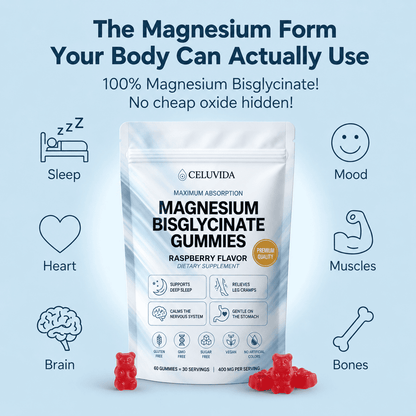 Celuvida Magnesium Bisglycinate Gummies
