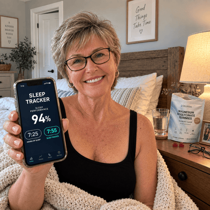 Pure Magnesium Bisglycinate Gummies — End the 3 AM Wake Ups. Sleep Through the Night