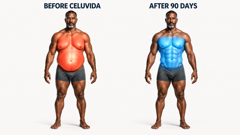 Before and after comparison